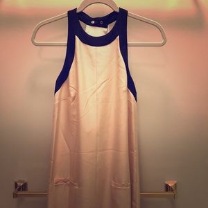 C/MEO Halter cocktail dress